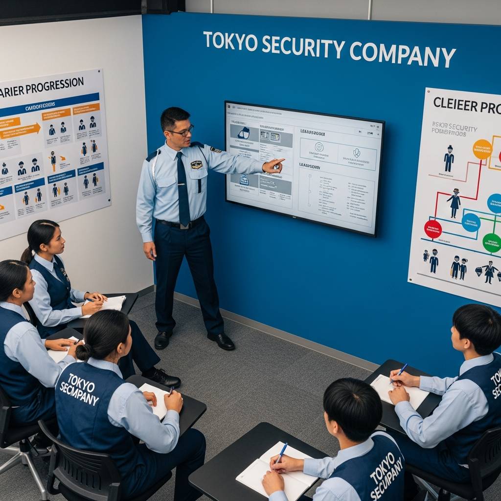 未来の警備リーダーを育てる：東京警備の充実したメンター制度と昇進システム｜株式会社東京警備