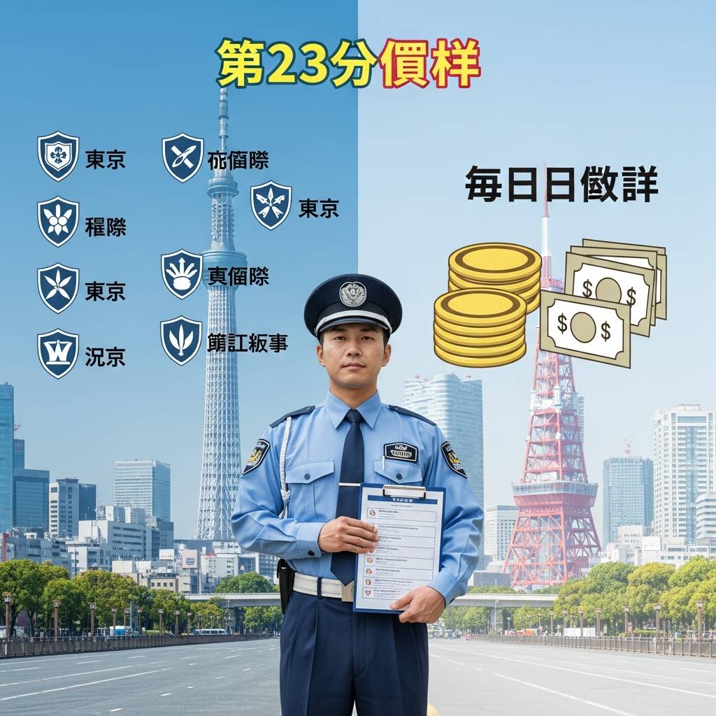 東京23区の警備アルバイト事情：区ごとの特徴と日払い求人の探し方｜株式会社東京警備