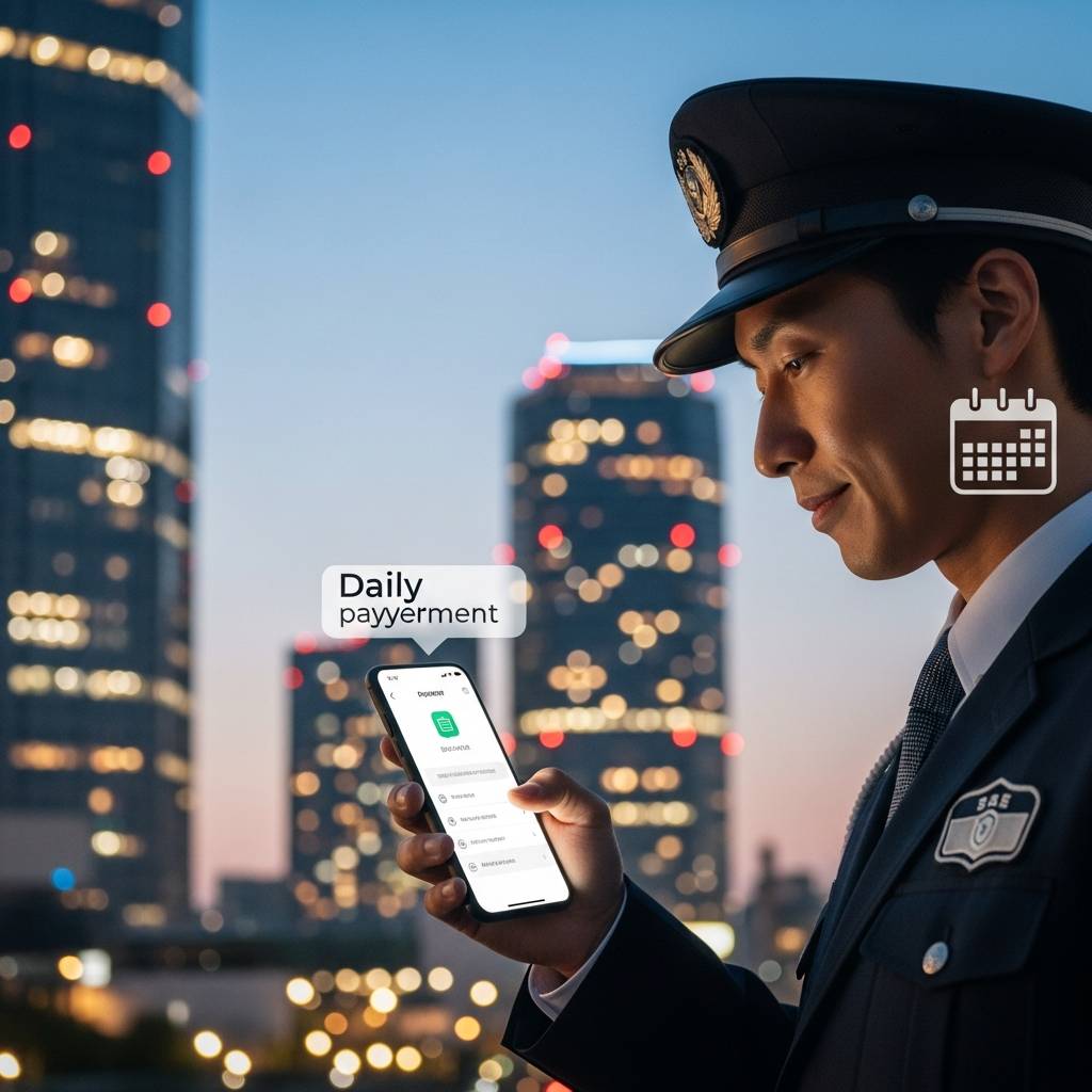 東京警備業界の給料事情：日払いアルバイトで週末だけ働く新時代の稼ぎ方｜株式会社東京警備