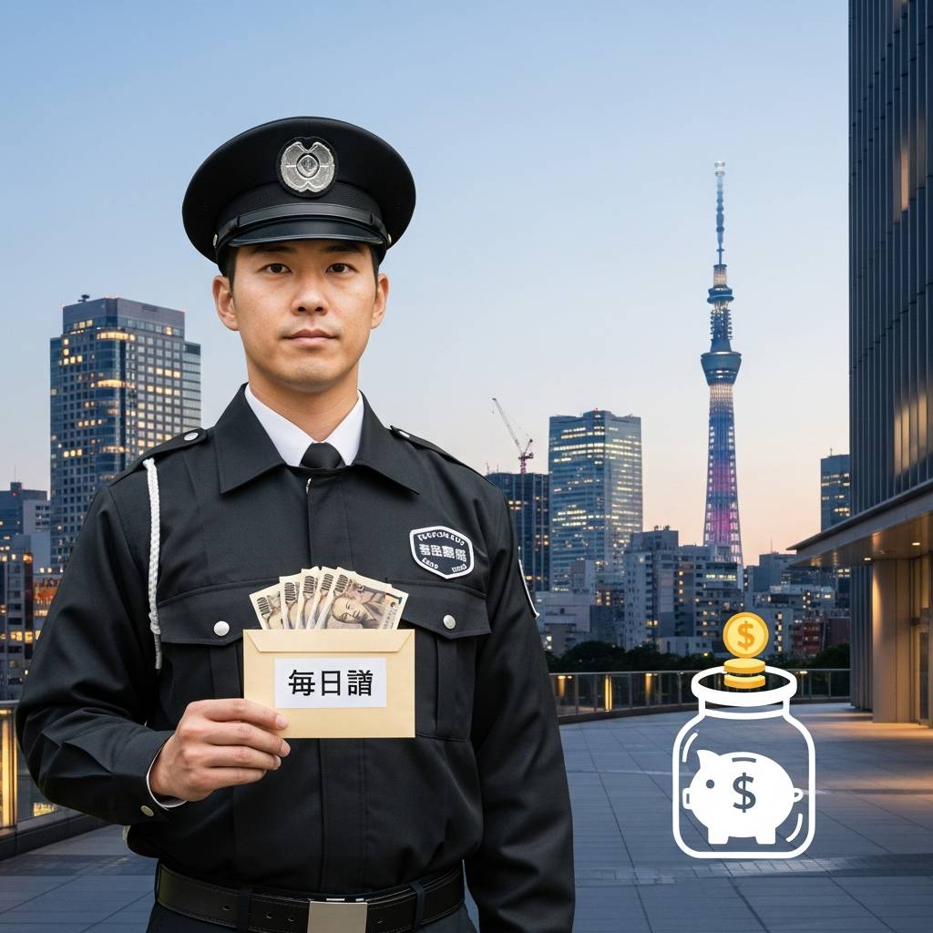 未経験からの東京警備バイト：日払い案件で効率的に貯金を増やす方法｜株式会社東京警備