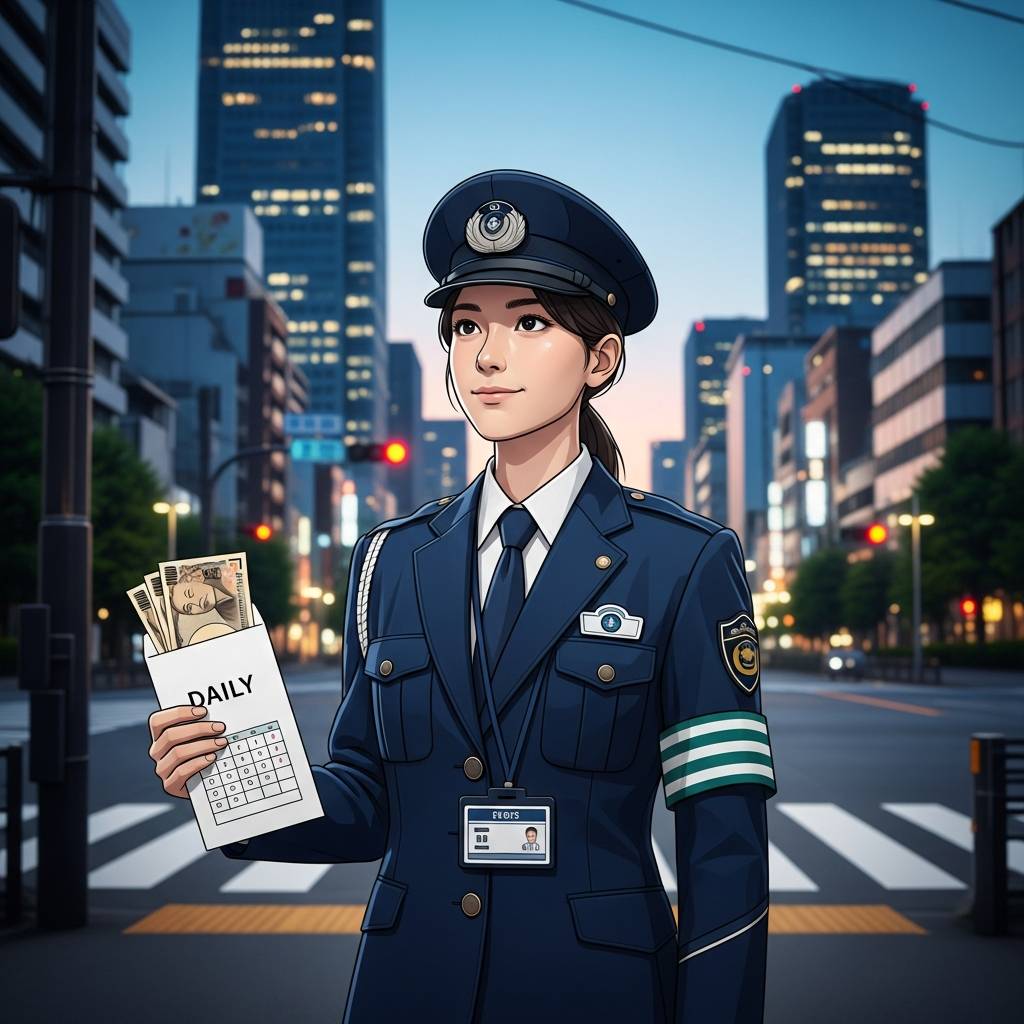 東京の警備バイトで生活を立て直す！日払いで即金を手にする戦略｜株式会社東京警備