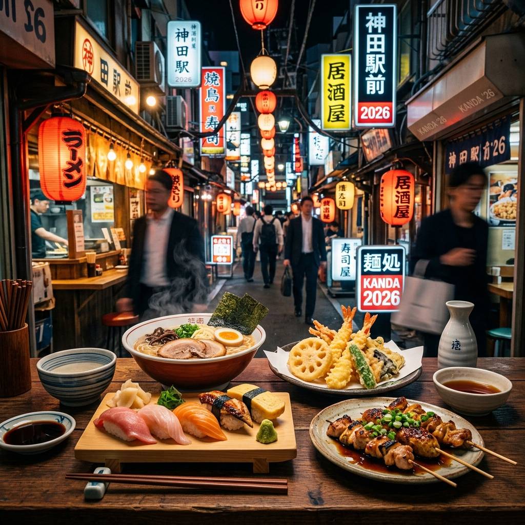 【2026年最新】神田駅周辺グルメの絶対外せない名店10選｜株式会社東京警備